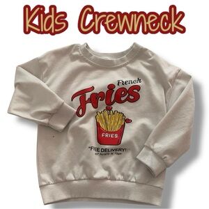 Kids French Fries Crewneck